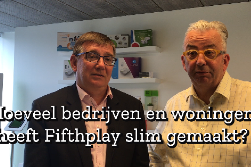 Hans Maertens en Luc Luwel bij Fifthplay
