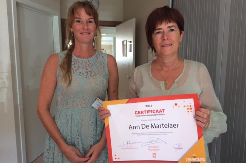 Ann De Martelaer Groen Voka Zomerstage