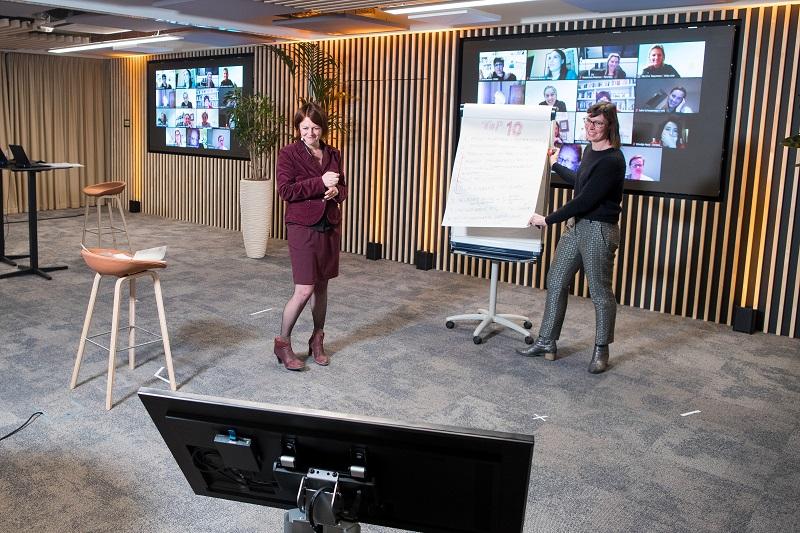 livesessie vrouwen aan de top