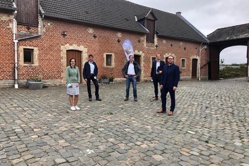 Arnout Coel op Vokastage bij Bayer