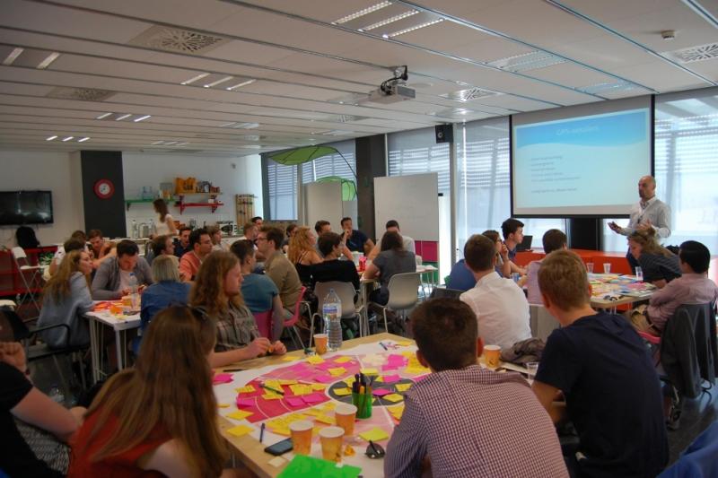34 studenten laten zich in Barcelona inspireren rond ondernemerschap 