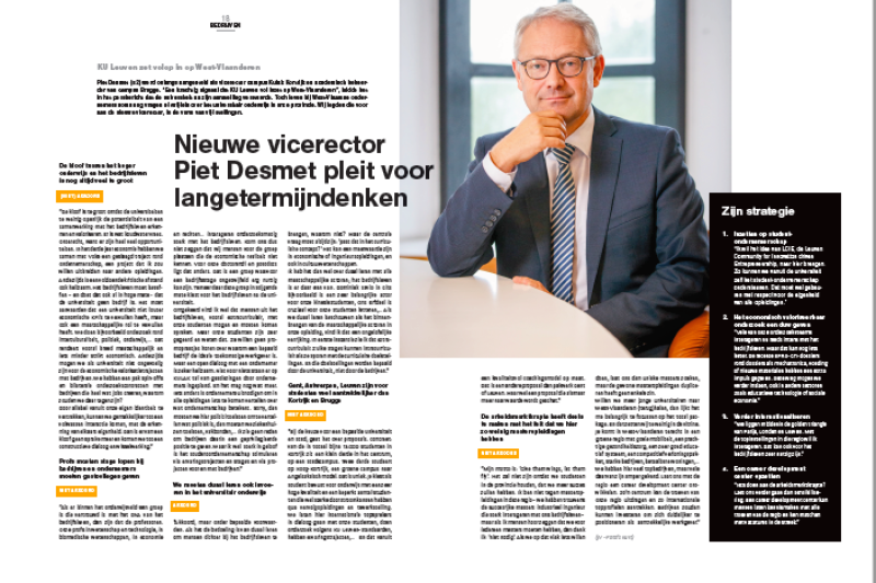 Interview Piet Desmet