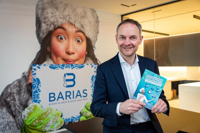 CEO Barias brengt verpakkingsverhaal tot op de eettafel Chris Mullie