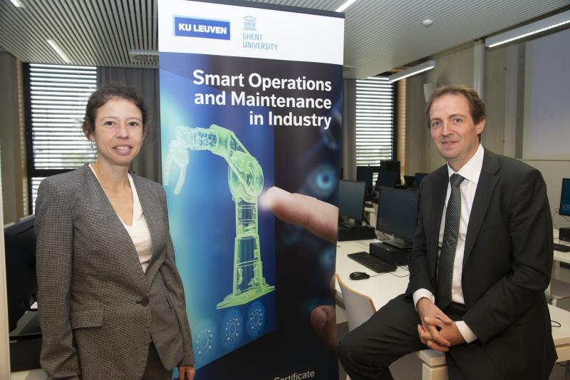 Universiteiten bundelen krachten voor opleidingen ‘Smart Operations and Maintenance in Industry’ Jorie Soltic en Bert Pluymers