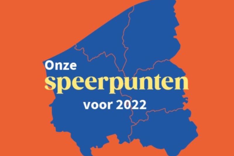 Onze speerpunten voor 2022