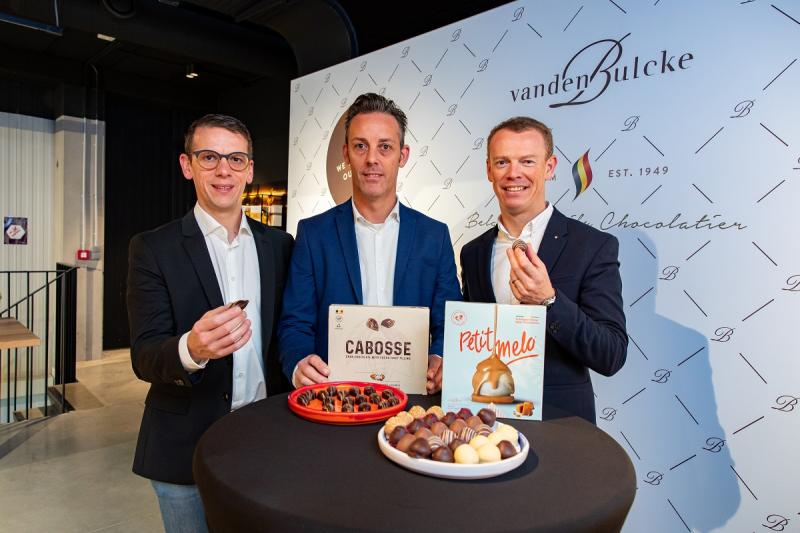 Chocolatier Vandenbulcke valt in de prijzen met duurzaam gemaakte praline Bert, Luk en Jelle Vandenbulcke
