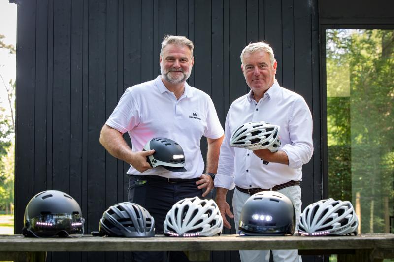 HelmetPlus combineert verschillende functies Frits en Bart Vanhaverbeke.