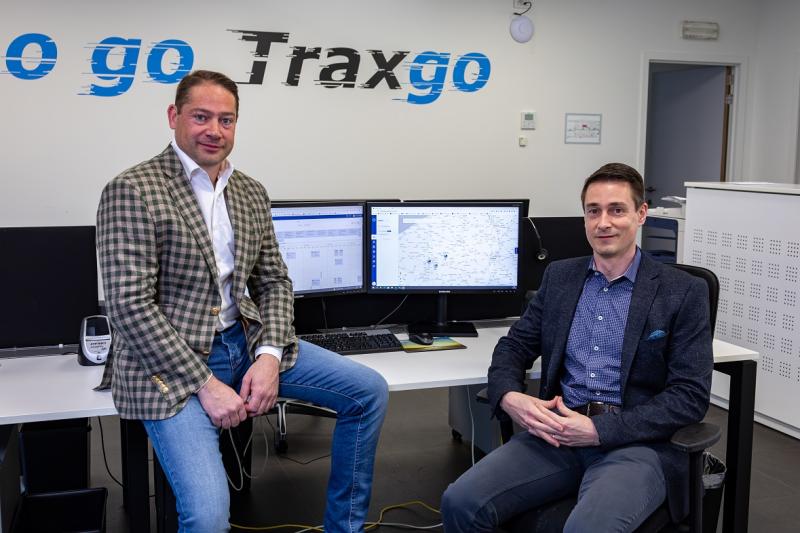 Traxgo treedt toe tot internationale groep Frederik Depuydt en Brecht Cappon
