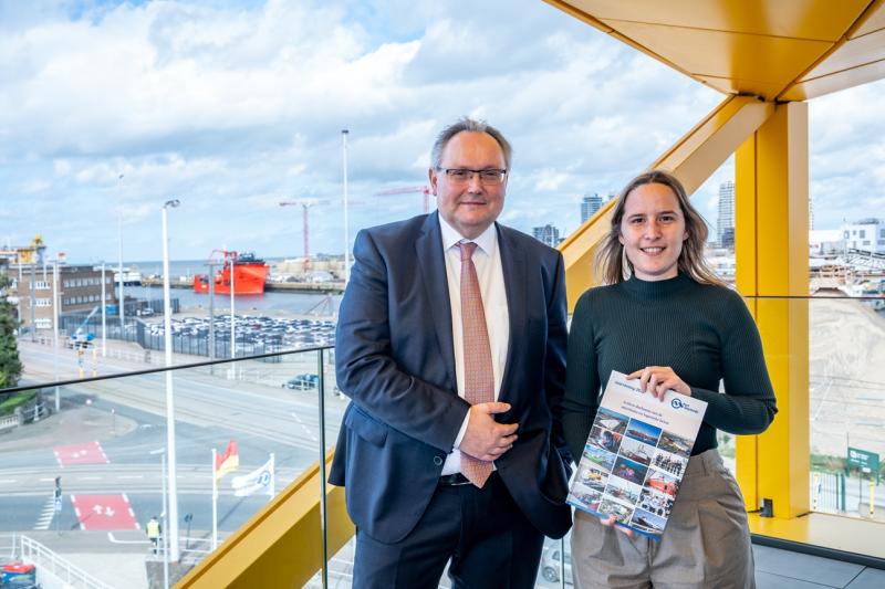 Haven Oostende bouwt verder op duurzame winstgevendheid Dirk Declerck Charlotte Verkeyn