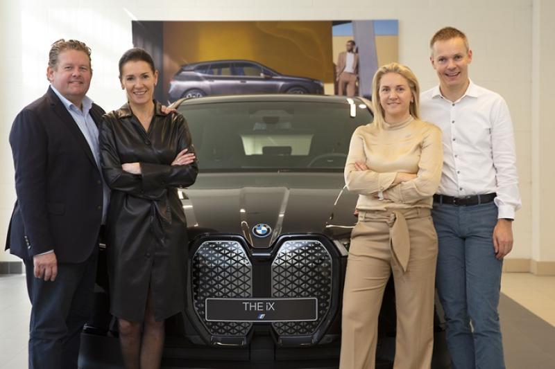 BMW Le Couter & Lemmens-Le Couter, Werner Lemmens, Inge Le Couter, Eve Vanhoutteghem en Stijn Le Couter.