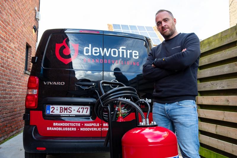 Dewofire zorgt voor actieve en passieve brandbeveiliging Devy Meysmans