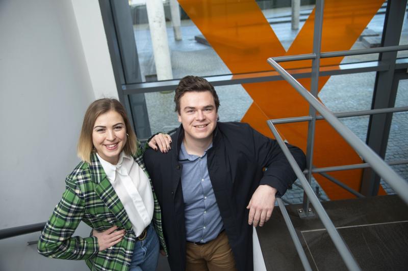 CloudPiling wil marktleider worden in Benelux Michelle Vanhove en Thomas Zwaenepoel