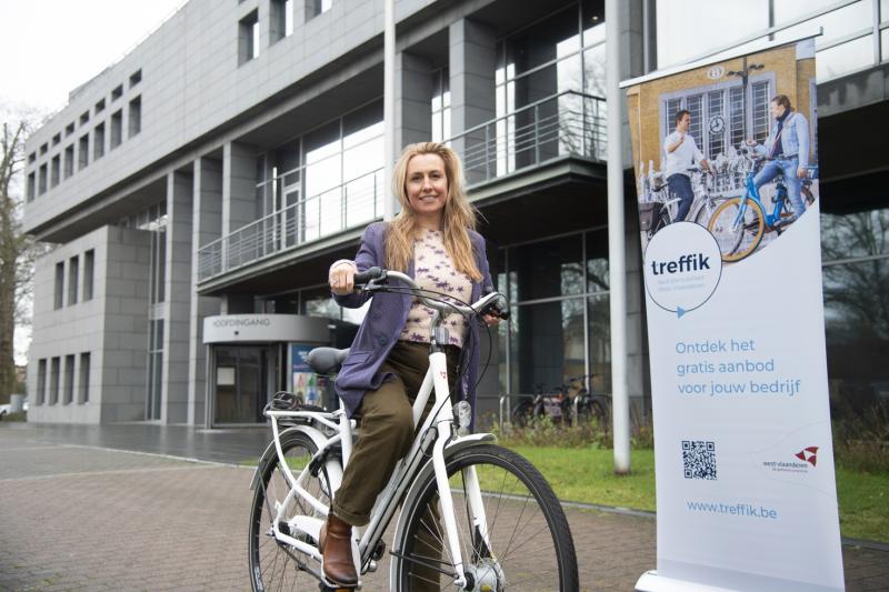 Met Treffik zet Provincie in op duurzaam woon-werkverkeer Sofie Vanhooren