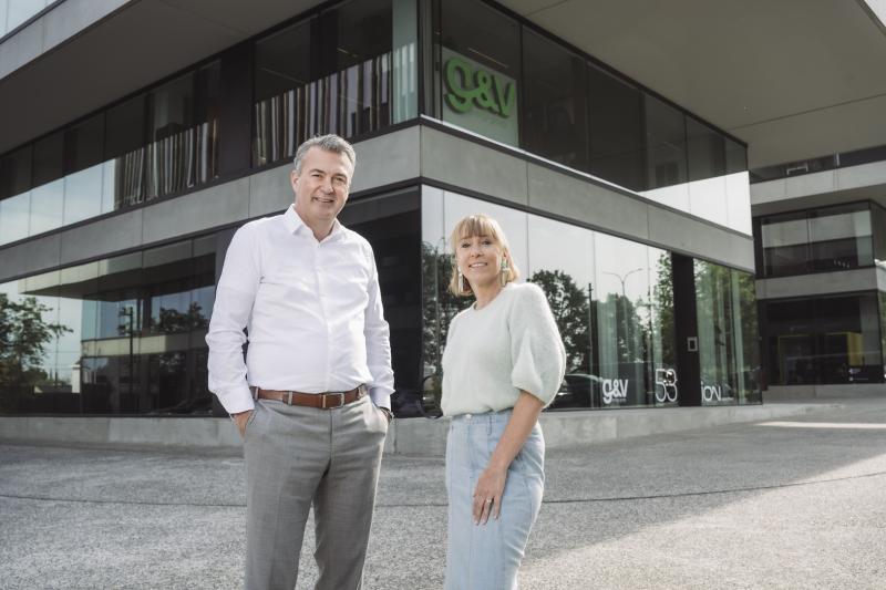 G&V Energy Group aan de slag in nieuw hoofdkantoor in Waregem Xavier Dewulf en Carmen Horré