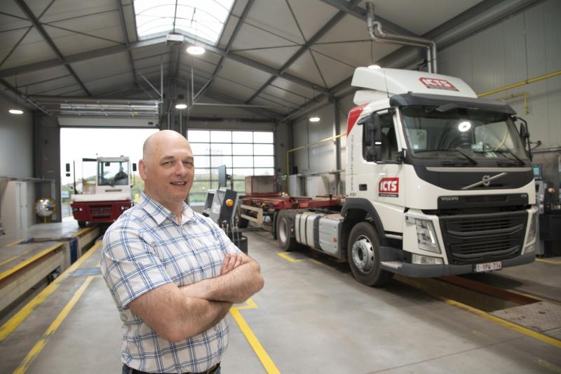 Nieuwe keuringshal is toonbeeld van groei ICTS Group Jürgen Bogaert