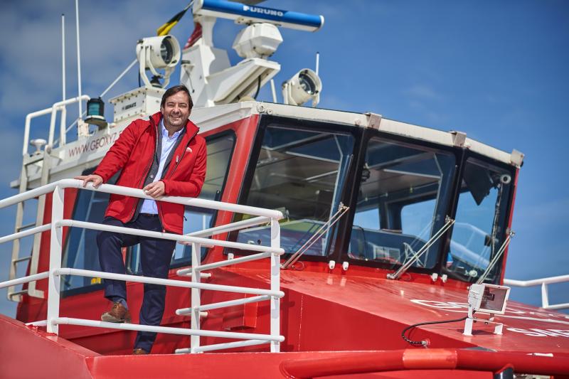 GEOxyz groeit in verzamelen en verwerken van onderwaterdata Patrick Reyntjens