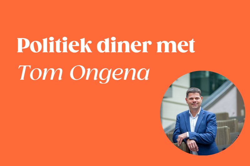 Politiek diner met Tom Ongena