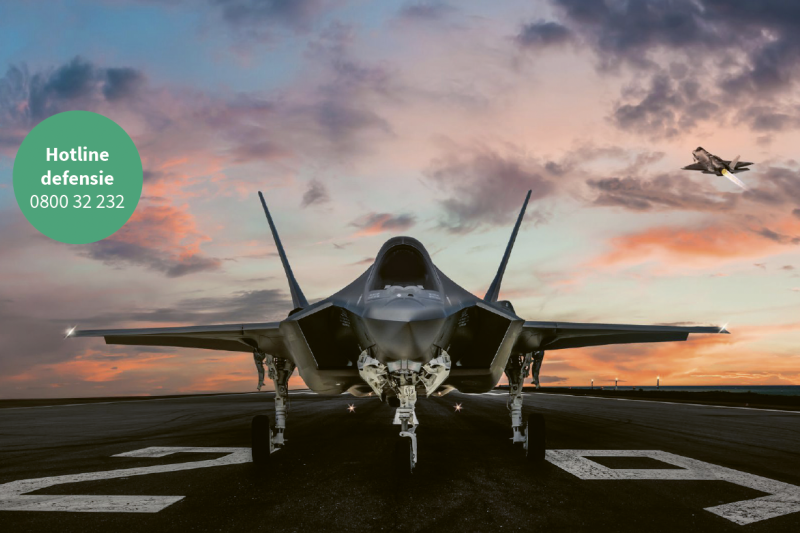 productie omgooien om voor defensie te werken