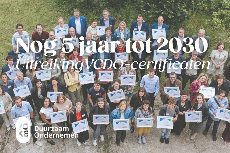 Nog 5 jaar tot 2030 - Uitreiking VCDO 2025