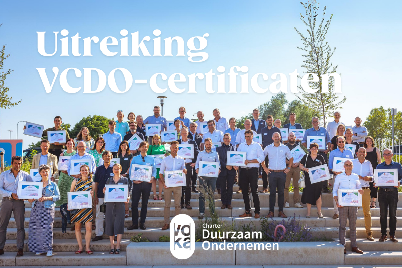 Uitreiking VCDO Certificaten 2024