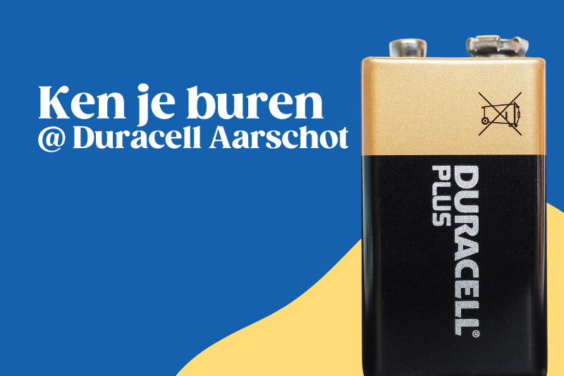 Ken je buren - Bedrijfsbezoek Duracell Aarschot