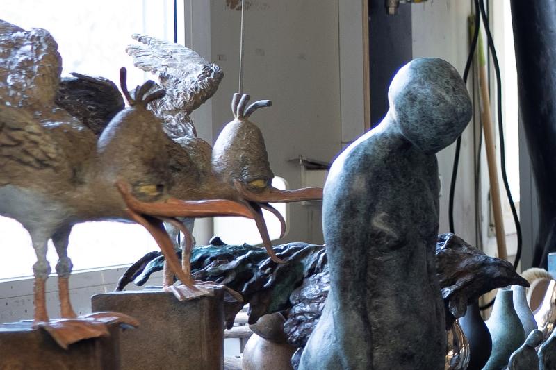 Een ondernemersdroom in brons gegoten bij Van Geert Art Foundry