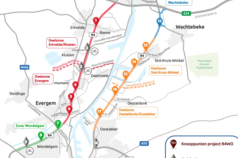 Aannemers lopen zich warm voor ombouw R4 maar het grote werk begint medio 2025