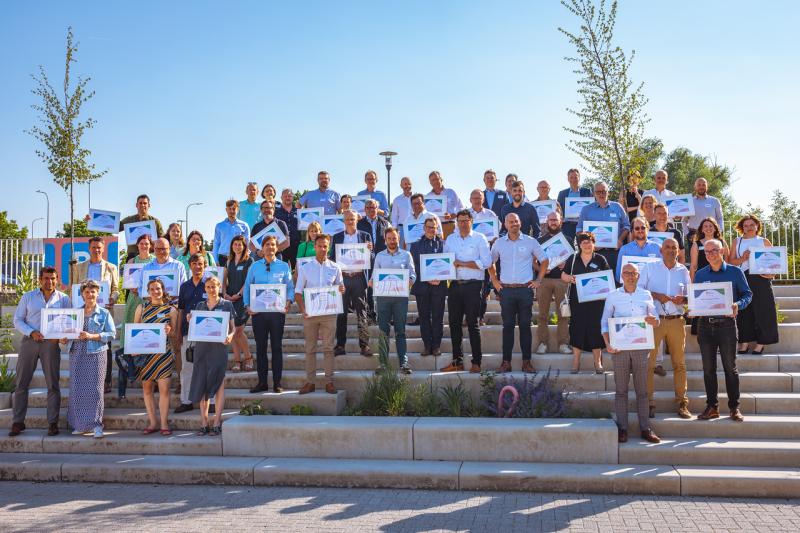 Laureaten voka charter duurzaam ondernemen 