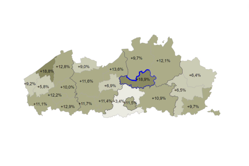 Nergens in Vlaanderen stijgt aantal werkzoekenden zo hard als in regio Mechelen