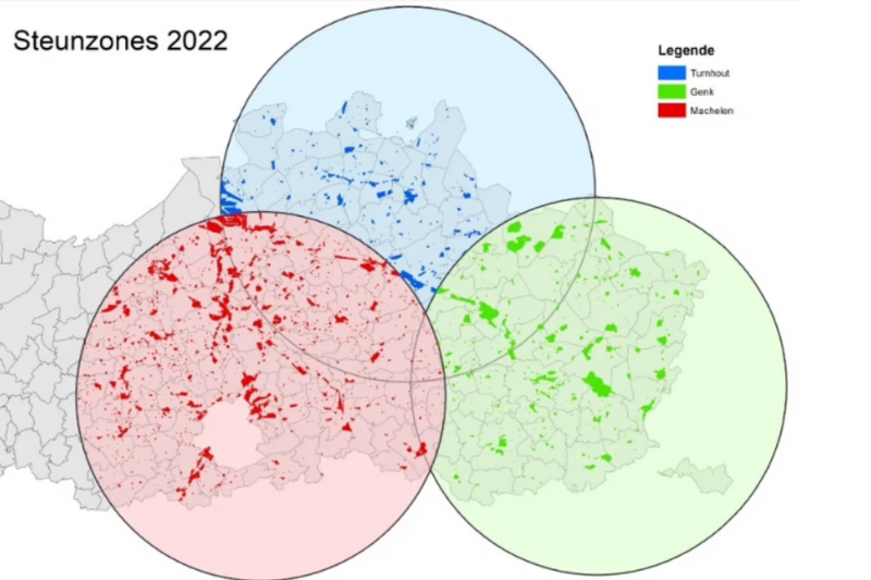 Regio rond Turnhout blijft ontwrichte zone tot 2030