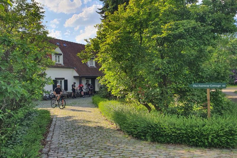 Voka Fietst is te gast bij The Fairway Cottage