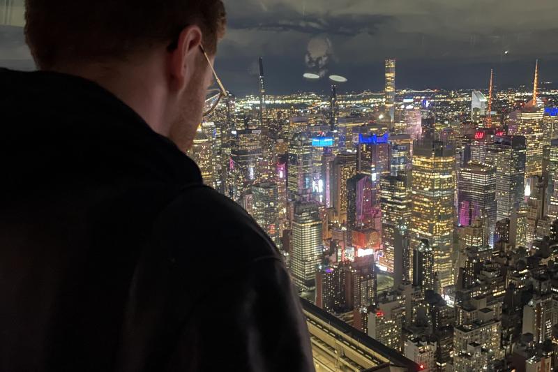 Uitzicht over New York met Voka Tech@venture