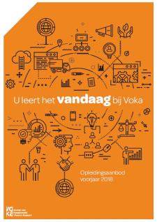 Vlaams-Brabant opleidingsaanbod voorjaar 2018