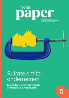 Cover Voka Paper 'Ruimte om te ondernemen'