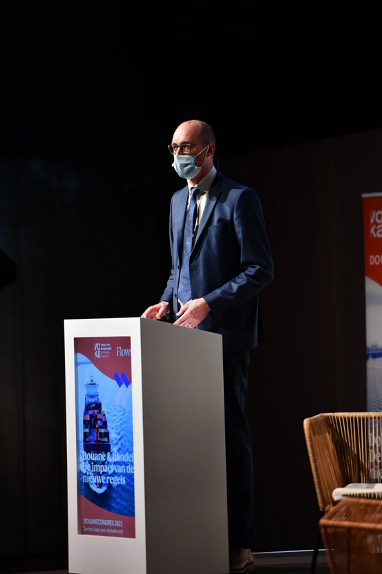 Vincent Van Peteghem op Douanecongres 2021 over de douane
