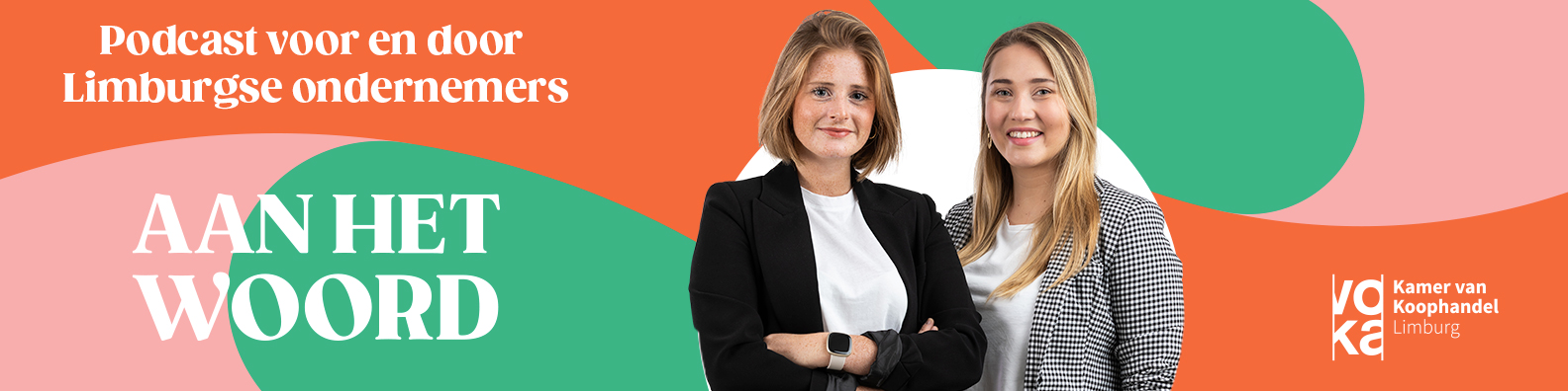 Podcast aan het woord door Laura en Lisa