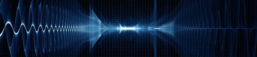 banner geluidsgolven