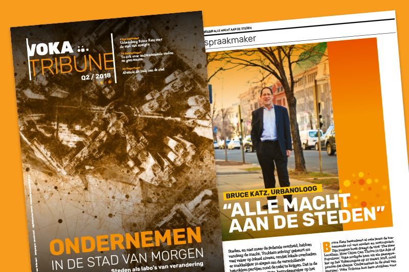 Cover VokaTribune Ondernemen in de stad van morgen