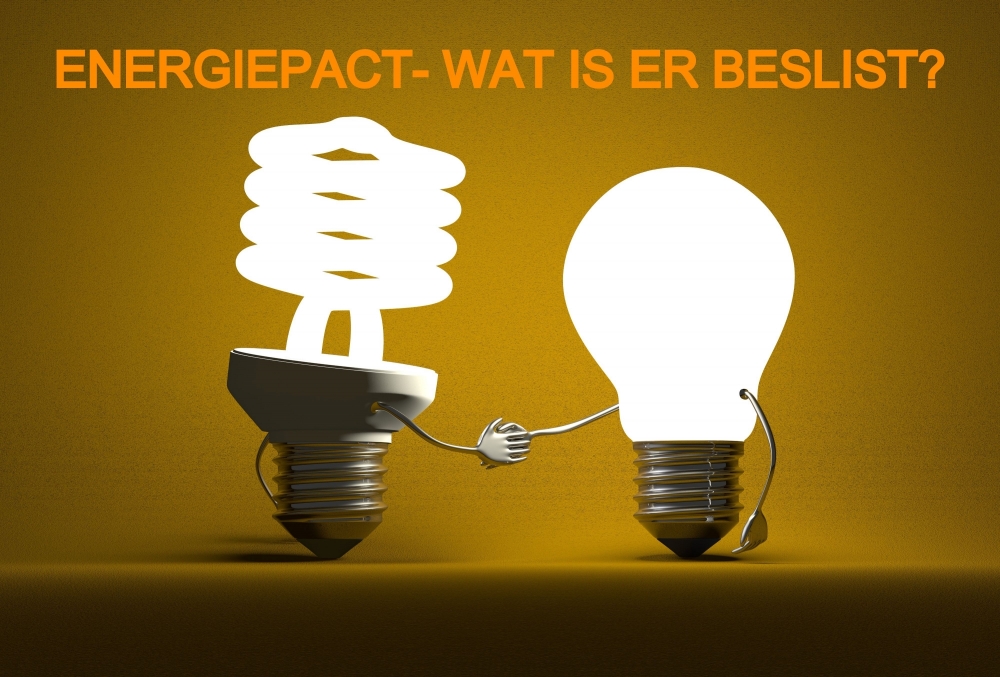 Energiepact - wat is er beslist?