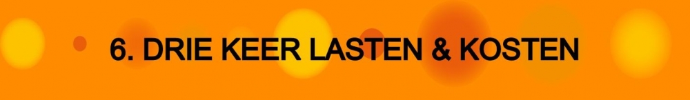 drie keer lasten & kosten
